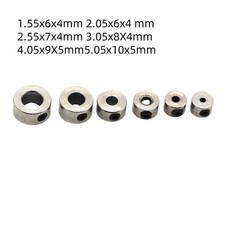 1,55 mm bis 5,05 mm  Stellring Wellenring Klemmring Edelstahl Ring Stellringe