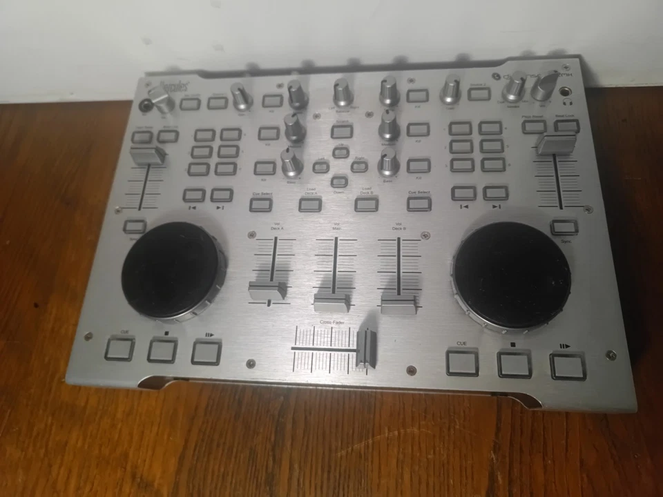 Hercules RMX USB DJ Console Laptop/PC Controller Unit UNTESTED SPARES / REPAIRS  - Image 3 of 4