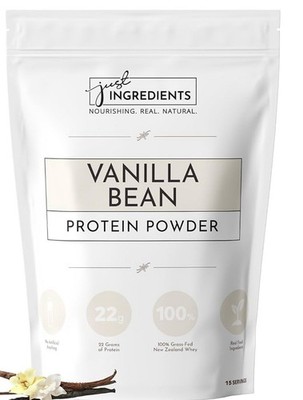 just ingredients protein powder casien Free Vanilla Bean 15 Servings   Keto