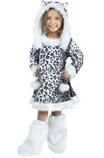 Brand New Snow Leopard Kitty Cat Toddler Costume