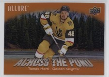 2024-25 Upper Deck Allure Across the Pond Orange Tomas Hertl #ATP-5 0z3d