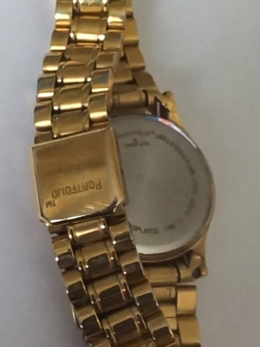 TIFFANY & CO. Portfolio Gold Pated Ladies Wristwatch - Picture 3 of 3