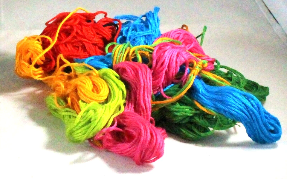 Janlynn Embroidery Cotton Floss 80 Skeins 8.75 Yards 8M Made In Mexico - Image 3 of 4
