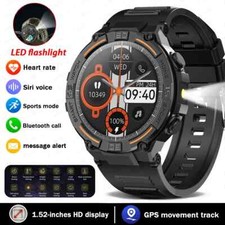 Smartwatch Men HD Screen Bluetooth Call Heart Rate Fitness Tracker Android iOS