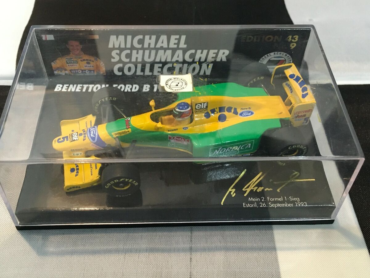 1:43 Minichamps Michael Schumacher Benetton Ford B193 1:43 Minichamps Michael Schumacher Benetton Ford B193
