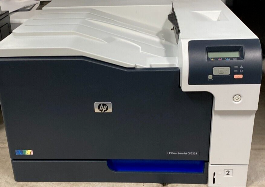 HP CP5225N Color LaserJet Professional Printer Toner included