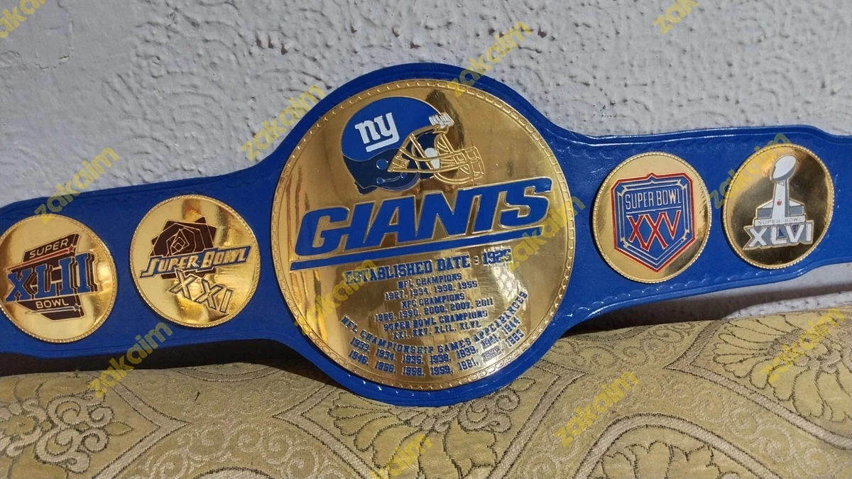 new york giants garter belt NEW Vineyard Vines New York Giants Belt Leather & Fabric Brass Buckle Size  30 main image 1