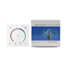 RGB Controller Glass Touch Panel Wall Switch Dimmer for LED Strip Light 12V-24V