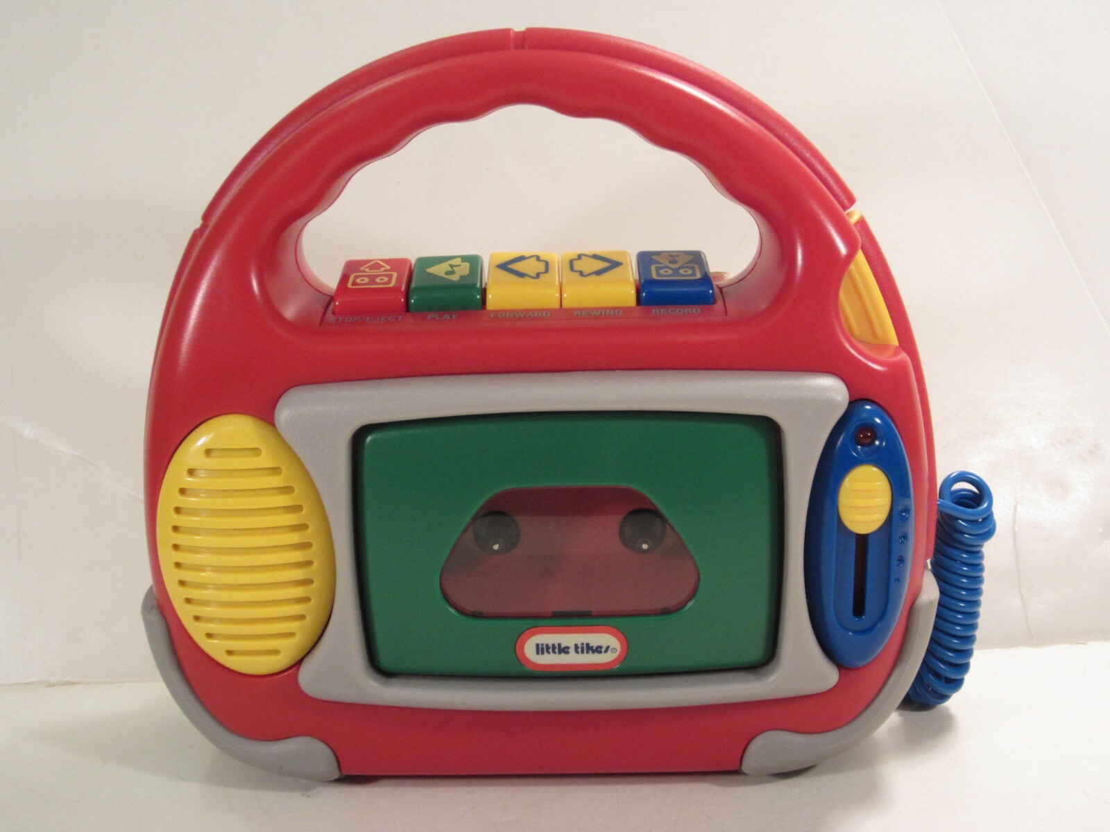 Vintage Little Tikes Cassette Tape Player & Recorder For parts of