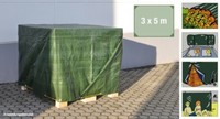 Gewebeplane Abdeckplane Schutzplane Garten Gewebe Plane Mit Aluminium-ÖSen 3X5M
