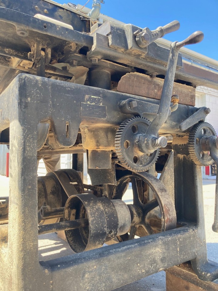 Vintage Power Fed Rip Saw, American Woodworking Machinery Co. Shop No ...