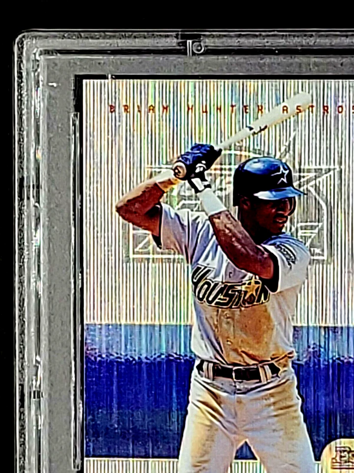 Bowman's Best Mirror Image Refractor 1995 #11 Tony Gwynn Brian Hunter Salón de la fama PSA 9 Foto 4 de 4