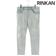 Dior 193DS11CY999 x Kenny Sharp Slim Fit Denim Pants for Men 31 Inches Used