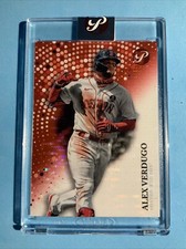 RARE 2022 Topps Pristine ALEX VERDUGO 5/5 RED ENCASED REFRACTOR RED SOX 94