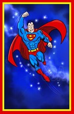 Classic Superman 11 X 17 Print