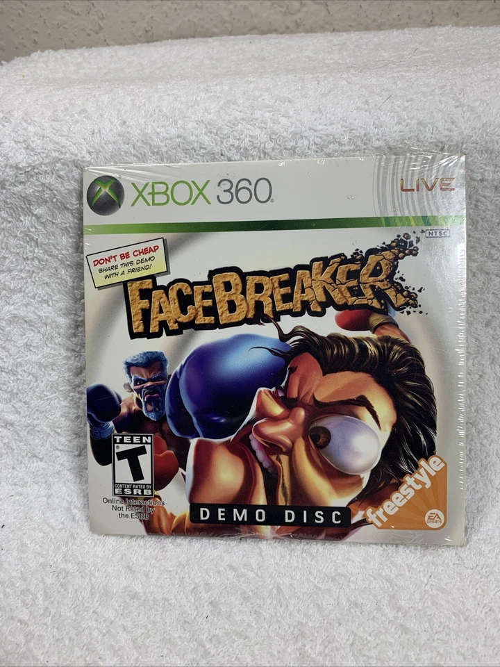 Facebreaker (Microsoft Xbox 360, 2008) Demo Disc Factory SEALED More In Store - Image 2 of 4
