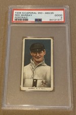 T206 Sweet Caporal Red Murray Portrait Card PSA 2