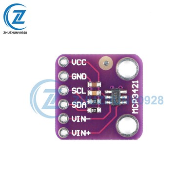 PICkit Series Analyzer MCP3421 I2C SOT23-6 Delta Sigma ADC Evaluation Board