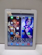 Apple iPad 4th Generation 16GB A1460 ME198LL/A  AS IS 95893-1 AOO U21