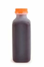 300 Pack Empty Translucent Plastic Juice Bottles with Tamper Evident Caps 16 Oz.