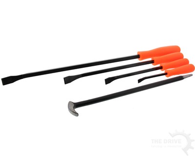 StemmeisenSet 5teilig Brechstange Hebeleisen Brecheisen Kuhfuß