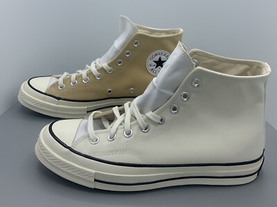 Converse Chuck 70 Three Color Canvas HI Sesame White 170958C Men’s Sz  Unisex