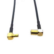 RF Extension Cable SMB male 90° to female RA RG316 6"~10FT GPS FPV Radio antenna