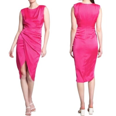 strapless open back dress Smak Parlour Plus Size Red & Hot Pink Heart Cutout Flare Dress  Unique  Vintage