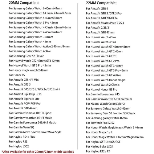 Correa de reloj de pulsera magnética de nailon trenzado de 18 mm 20 mm 22 mm correa de liberación rápida - Imagen 13 de 169