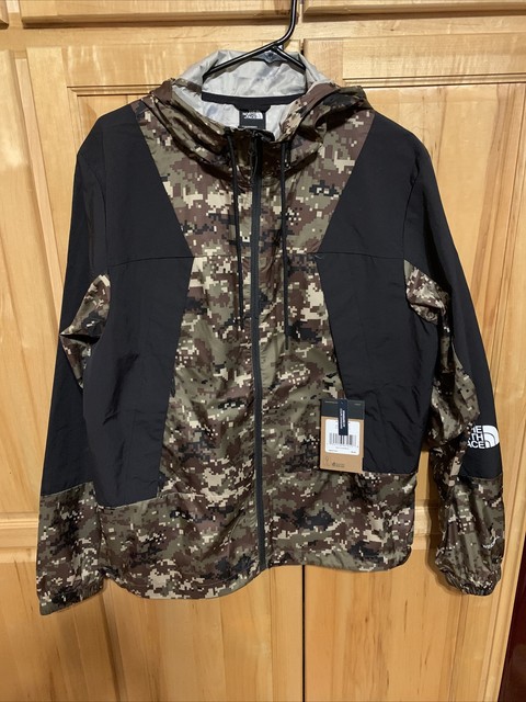 army fatigue north face jacket