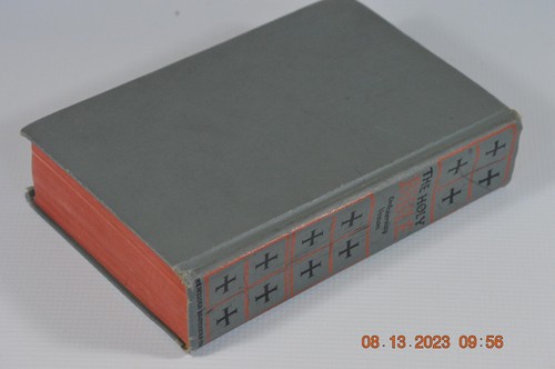 The Holy Bible Confraternity Version 1961 Benziger Brothers Hardcover Vintage - Picture 12 of 12
