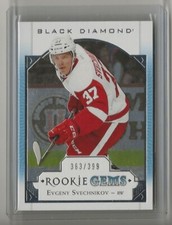 17-18 2017-18 Black Diamond Rookie Gems #RGES Evgeny Svechnikov 363/399 Detroit