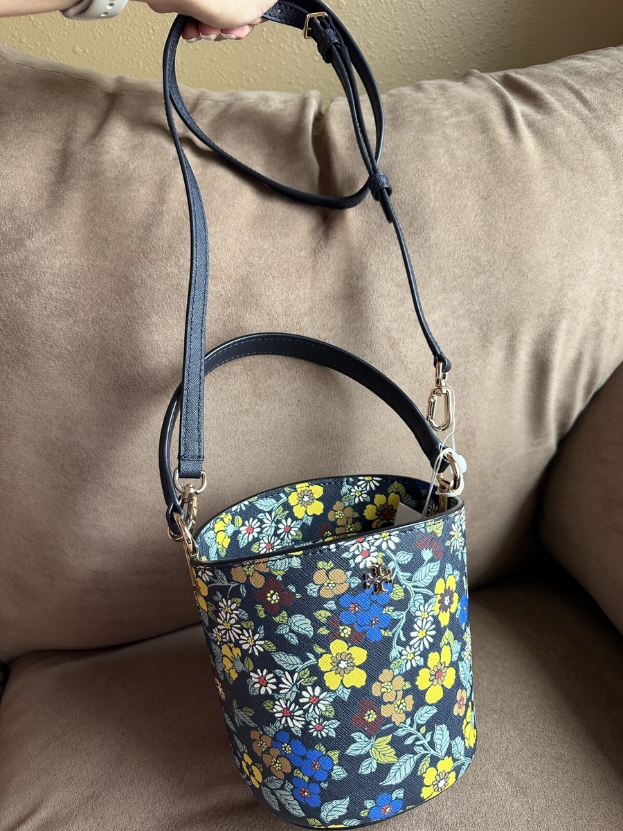 TORY BURCH / ショルダーバッグ/--/BLU/総柄 Tory burch crossbody bag Floral Bucket | eBay