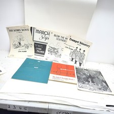 JOB LOT VINTAGE PIANO SHEET MUSIC LYNN PALMER MARCH SCIPIO FOREST FANTASIES