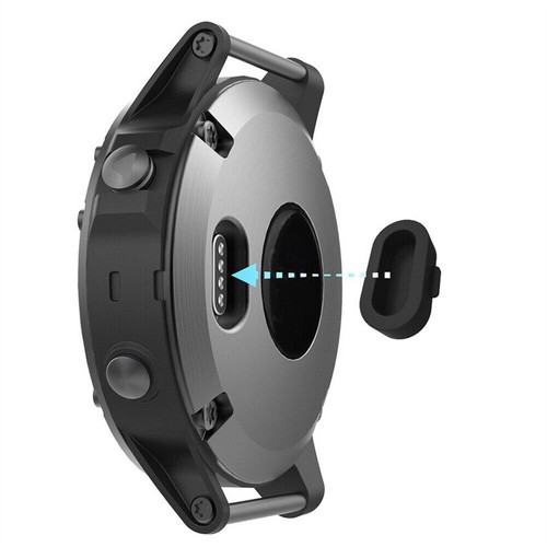 Cache prise pour Garmin Vivoactive 3 4 4S Fenix 6 6S 6X 5 5X 5S Forerunner 935 - Photo 3 sur 19
