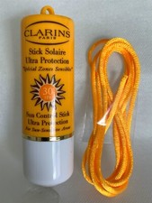 Clarins Sun Control Stick spf 30 Ultra Protection On a Necklace READ Tip Ding