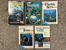 Lot of 5 Diving and Treasure Hunting Books