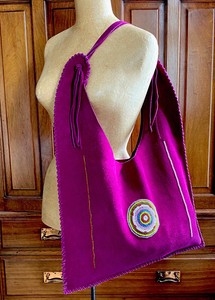 suede slouch shoulder bag
