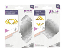 Crafter's Companion - Gemini - Foil Stamp Die - Monogram 669978 SET OF 2 New