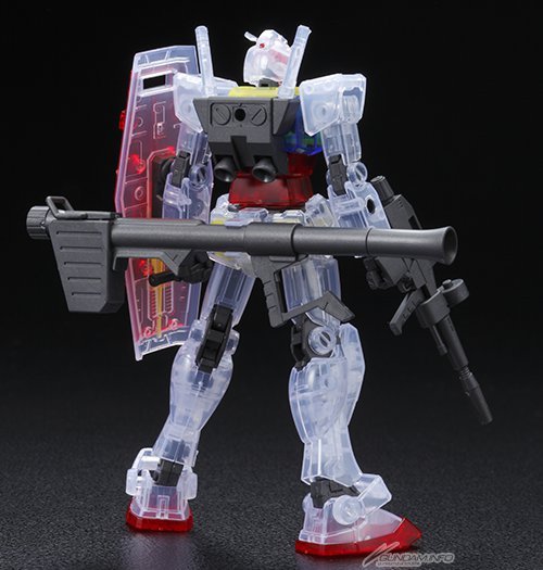 BANDAI HGUC 1/144 RX-78-2 Gundam Clear Color limited kit Gunpla