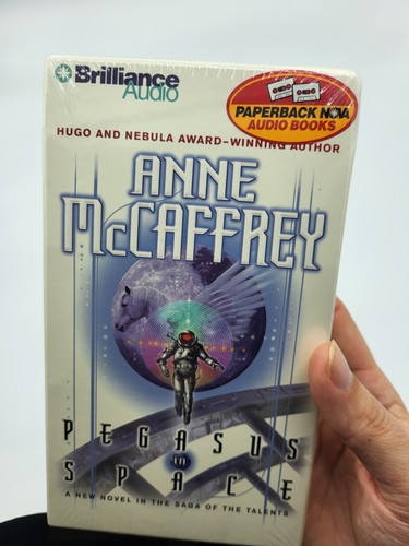 Pegasus in Space Anne McCaffrey Saga of the Talents Audiobook 9 Cassette NEW - Imagen 2 de 3
