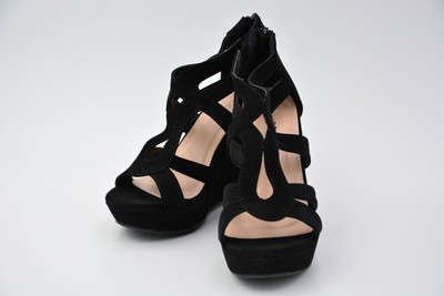 Top Moda Womens Lindy-3 Strappy Fashion Wedge Sandals