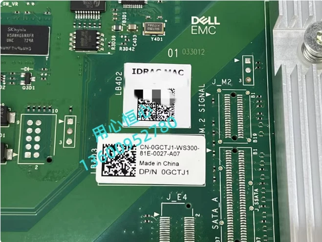 DELL EMC POWEREDGE R940 SERVER MOTHERBOARD  MAIN BOARD 2 CPU  GCTJ1 3V5K1 - Image 2 of 4