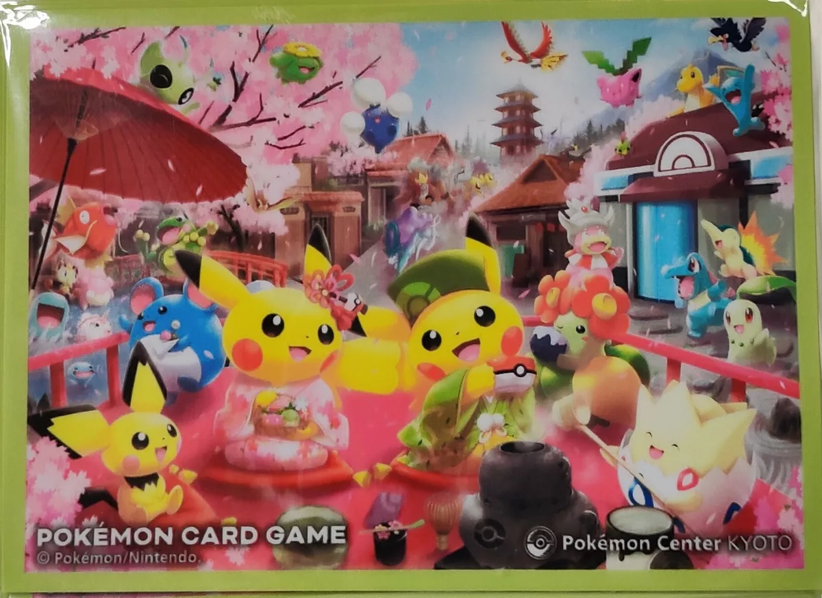 Pokemon Center Kyoto 2019 Renewal Open Japanese tea party Pikachu