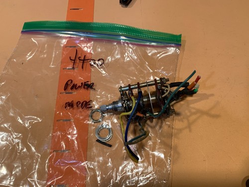 Marantz 4400 Quad / Stereo Receiver Parting Out Power Mode Switch (Rear)