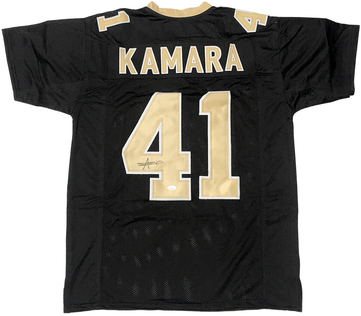 Alvin Kamara Signed Autographed New Orleans Saints Custom Black