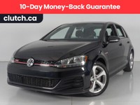 2019 Volkswagen Golf GTI 5-Door w/ Apple CarPlay, Backup Cam, Heated Seats