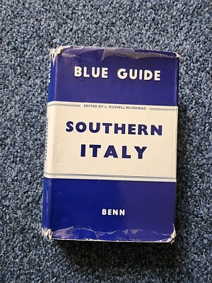 Blue Guide to Southern Italy,  3rd Edition 1959 Hardback Good Book
