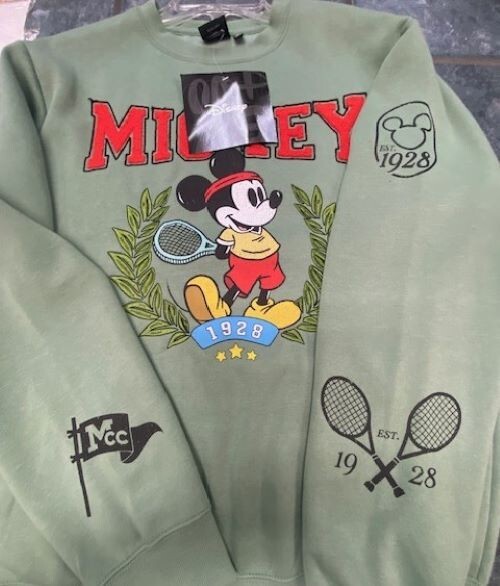 Official Disney Tennis Embroidered Mickey Mouse Unisex