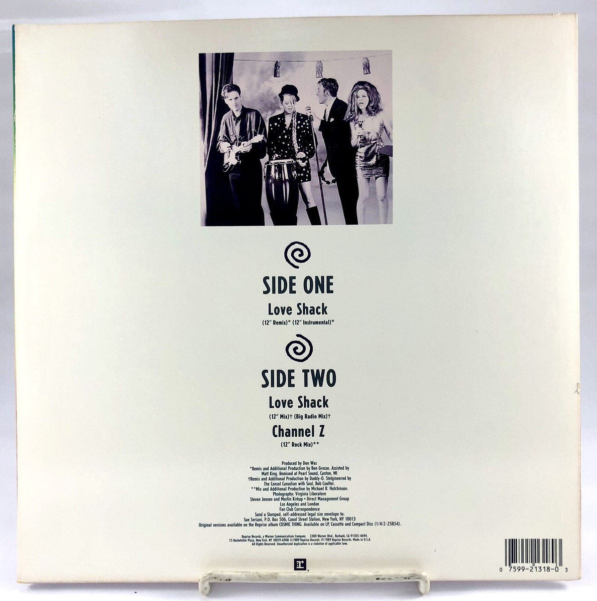 The B-52's　Love Shack　レコード　12インチ s-l400.jpg